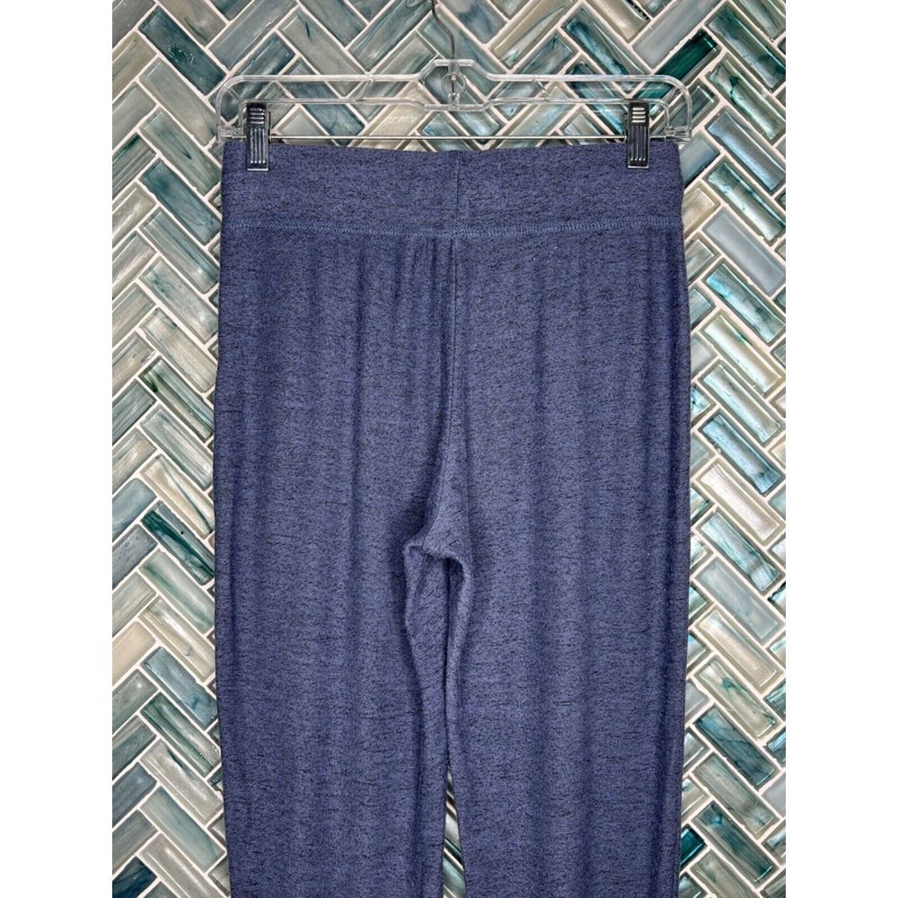 WOMENS‎ RIP CURL BLUE MARLED SOFT CUFFED SWEATPANTS LOUNGE WEAR LIGHTWEIGHT XS - Picture 7 of 11